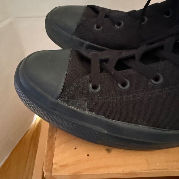 Converse Size 13 Black Chuck Taylor All Star Syde Street Mid Top Sneakers Shoes - Picture 13 of 16